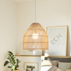 hit LIGHTING Hodram 藤編單燈吊燈 D60048, 藤編