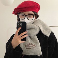 지앤와이 캐주얼 감성 보들 목도리 머플러