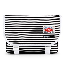 핍스 E2 迷你郵差包, 條紋黑色