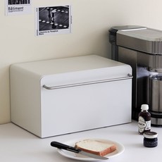 Iwooa Stilen 兩用層架麵包箱, 白色, 1個