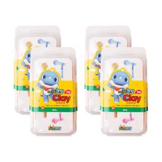 꼬마공룡 크앙만들기 클레이 4p, 살구(악기5), 50g