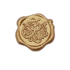 Mihwabujang 成品封蠟 火漆蠟 封口蠟 喜帖, 10個, 01 for you 古銅色