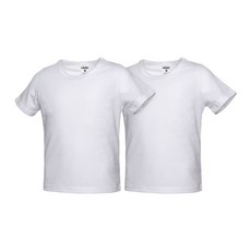 Yurabi 兒童 Coslo 素面基本款T恤 2件組