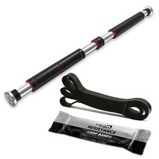 TRAVEL LIGHT 引體向上桿+第3階段彈力帶組