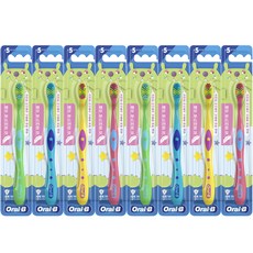 Oral-B 歐樂B 兒童牙刷, 顏色隨機, 8支, 1組