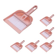 Paradiso 分享潔淨感 迷你掃帚畚箕組, 6套, 粉紅色