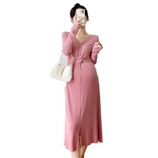 孕婦修身款連身裙