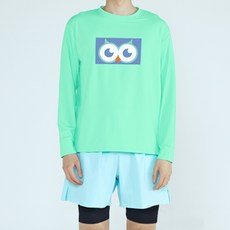 soleil 男士用寬鬆版型Aul-ai長袖 + 短褲一體式Hail五分水上緊身褲防磨衣套裝