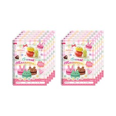 ibis 適合女孩的基本超薄聽寫 MT-CR10186, 馬卡龍, 10個