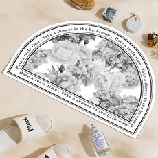 THE ZAKKA 北歐花矽藻土半圓形釋放墊, Free，B類型