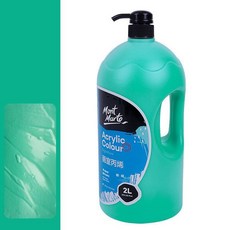 Daroomee 壓克力顏料 大容量 26 粉紅綠色, 1色, 2L