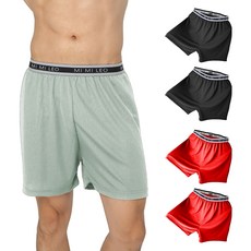 MI MI LEO 男士彈力織帶透氣舒適內褲/男內褲/平口褲5件組 吸濕排汗 240A 台灣製