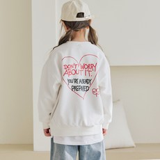 vavkids 兒童愛心大學T恤