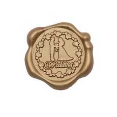 Mihwabujang 成品封蠟 火漆蠟 封口蠟 喜帖, 10個, 25 wedding 古銅色