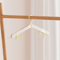 RGJSNB 접이식 여행용 의류 옷걸이 BRP287, 옐로우, 1개