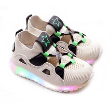 兒童款 Put Put Look At Me 網眼LED運動鞋