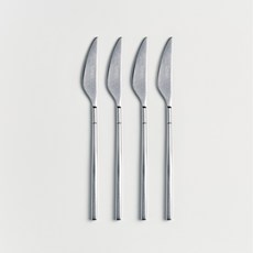 세라토가 시엘로 스톤워시 커트러리 디저트 나이프, 4개