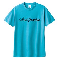 루나걸 여성용 통기성 플렉시블 17수 나염 라운드 티셔츠 L24SMT060309