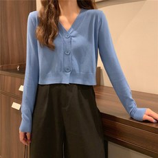 Aromood 女款短版開襟衫