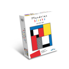 SMART EGG Asmodee Korea蒙德里安方塊桌遊, 混色