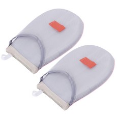 MONACO OLIVE 攜帶式蒸汽手套, 灰色的, 2個