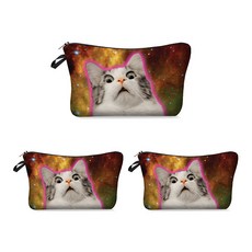 Nolan貓咪化妝包 3個