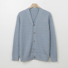 男款Paul麻花針織開襟衫 O2051