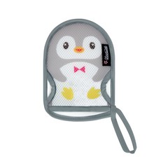 마니또 쥬쥬 유아 목욕장갑, 펭귄(키즈), 1개