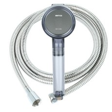 微孔淨水過濾蓮蓬頭軟管組 1.5m, 1個, 海軍藍(半透明)