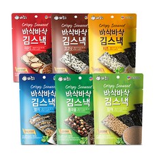 마로칩 바삭바삭 김스낵 6종, 20g, 1세트