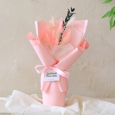 ScentBasket 兔尾草永生花束, 粉紅色