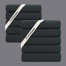 Cotton Harmony 200克 40支精梳棉飯店毛巾, 縞瑪瑙灰色, 10條