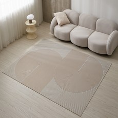 북유럽 패턴 사계절 워셔블 러그