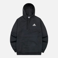 adidas 愛迪達 Essential男款刷毛長袖帽T