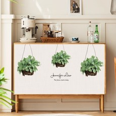 Artihome 春日花卉魔鬼氈櫥櫃簾, GL720