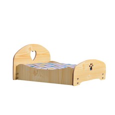 언더독 강아지 침대, 하트, 1개