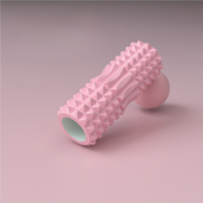 레인보우 요가 스트레칭 폼룰러, 핑크 중공, 1개