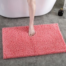 I Love Home 單色基本款優質浴缸防滑地墊, 粉紅色