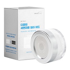 DAELIM BATH Dclean 洗臉盆用過濾頭, 鉻色, 1個