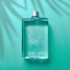 輕巧方型扁平水壺, #21, 500ml