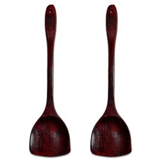 영수산업카멜 원목 옻칠 업소용 사각주걱, 2개