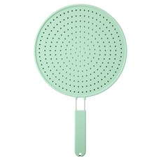 EasySili 防油濺矽膠平底鍋蓋 薄荷綠, 1個, 28cm