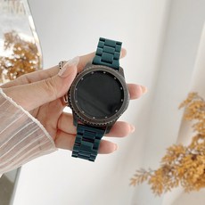 젤센 블럭 스마트워치 스트랩 20mm, BC10 딥그린