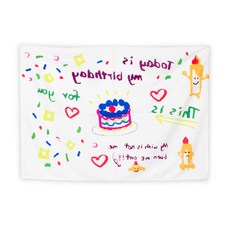 PARTYSHOW 生日快樂塗鴉布條 A款, 混色