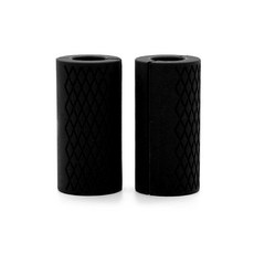 槓鈴 啞鈴 加粗握把 健身用品 2入, 黑色