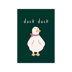 市集A 極簡手繪帆布海報 TYPE5