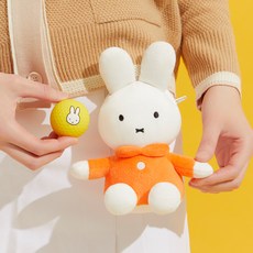 Miffy全長型高爾夫球袋, 白色 + 橙色