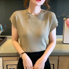 피어니스트 여성용 드롭 숄더 데일리 티셔츠