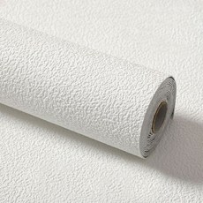 Quardi背膠矽藻土紋保溫牆紙, 白色