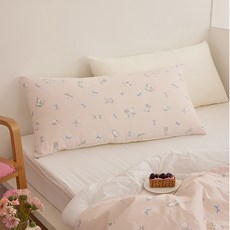 shez Home 純棉靠枕含枕芯, 貝蒂·平克